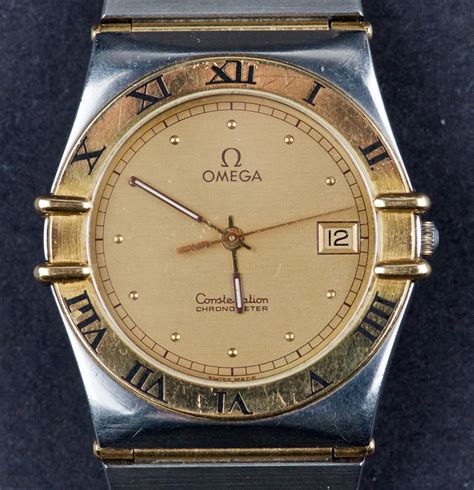 used omega constellation mens watch|vintage Omega Constellation chronometer watch.